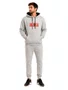 Moletom Masculino Blinca Uru BR - Cinza Mescla Branco
