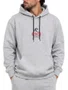 Moletom Masculino BWB Mini Logo Chest Manga Longa - Cinza Mesclado