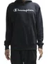 Moletom Masculino Chamipion Script Canguru - Preto