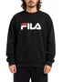 Moletom Masculino Fila Comfort Letter III Estampado - Preto