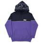 Moletom Masculino High Hoddie Manga Longa Estampada - Preto/Roxo