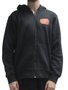 Moletom Masculino Hocks Aberto Tijolo - Preto