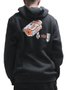 Moletom Masculino Hocks Aberto Tijolo - Preto
