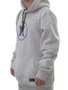 Moletom Masculino Hurley Circle Icon - Cinza/Mescla