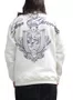 Moletom Masculino Plano C Crewnwck Celestial Manga Curta Estampada - Off White