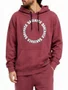 Moletom Masculino RVCA X Baker Manga Longa Estampado com Capuz - Vermelho