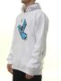 Moletom Masculino Santa Cruz Screaming hand com Capuz - Branco