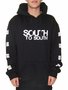 Moletom Masculino South to South Logão Manga Longa Estampado - Preto