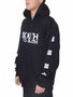 Moletom Masculino South to South Logão Manga Longa Estampado - Preto