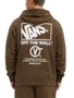 Moletom Masculino Vans Stacked Hi - Marrom