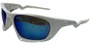 Óculos de Sol Roots Sun Tribe Blue Lenses - Branco Brilho