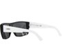 Óculos Evoke CODE A00S Silver Gray Lenses - Black-Temple White