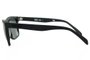 Óculos Evoke EVK 28 A02 Gray Lenses Black - Black/Matte/Wood