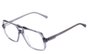 Óculos Evoke EVK RX465 T01 Black Matte Lenses - Transparent Crystal