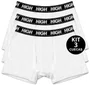 Pack Com 3 Cuecas High Boxer - Branco