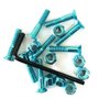 Parafusos de Base Skate Importado Black Sheep - Azul