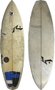 Prancha de Surf Rusty 5.8 Usada The Neil - Branco