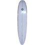 Prancha de Surfboard Pró-Ilha Longboard 9'0- 61,60 Litros - Preto/Branco