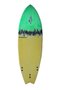 Prancha de Surf Fish 5.5 - Amarelo/Verde