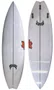 Prancha para Surf Lost Sub Driver 3.0 6'0 Swallow PU 32 Litros  - Branco