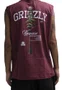 Regata Grizzly Tallest Pine Estampada - Vinho