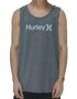 Regata Hurley Silk 0/70 Solid Estampada - Cinza Mesclado 