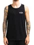 Regata Masculina Billabong Small Arch Estampada - Preto