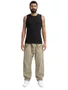 Regata Masculina Canelada Plano C Tank Top - Preto