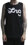 Regata Masculina LRG Especial Western Cursive Tank Estampada - Preto