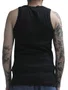 Regata Masculina Plano C Tank Top Estampada - Preto