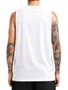 Regata Masculina RC Script Muscle Signature Estampada - Branco