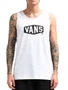 Regata Masculina Vans Hex Tank Estampada - Branco