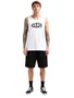 Regata Masculina Vans Hex Tank Estampada - Branco