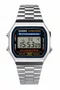 Relogio Casio Vintage Digital A168WA-1WDF-SC - Prata