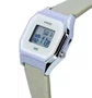 Relógio Casio Vintage LA680WEL-8DF - Prata/Branco