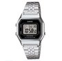 Relógio Casio Vintage Unisex Prata LA680WA-1DF