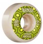 Roda Bones Retros 54MM - Branco/Verde