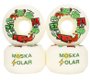 Roda Moska Quadry 57MM - Branco