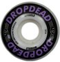 Roda para Skateboard Dropdead Killer 52mm 101A - Preto/Roxo