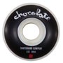 Roda Skateboard Chocolate Company 51mm - Branco/Preto