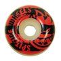 Roda Skateboard Spitfire Shredded 54mm - Vermelho/Preto