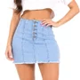 Saia Feminina Roxy Disty Days - Jeans