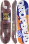Shape para Skateboard Dropdead Marfim Colored Spread - Azul/Laranja
