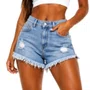 Shorts Feminino Billabong Jeans Away Indigo - Azul