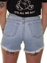 Shorts Feminino Billabong So Cheeky - Jeans