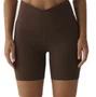 Shorts Feminino Fila Touch Gym - Marrom