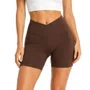 Shorts Feminino Fila Touch Gym - Marrom