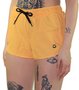 Shorts Feminino Loveboard Mini Logo - Amarelo