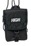Shoulder Bag High Wallet Reflective - Black