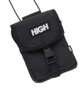 Shoulder Bag High Wallet Reflective - Black